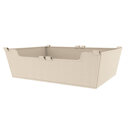 Durable canvas basket liner for Sidelines