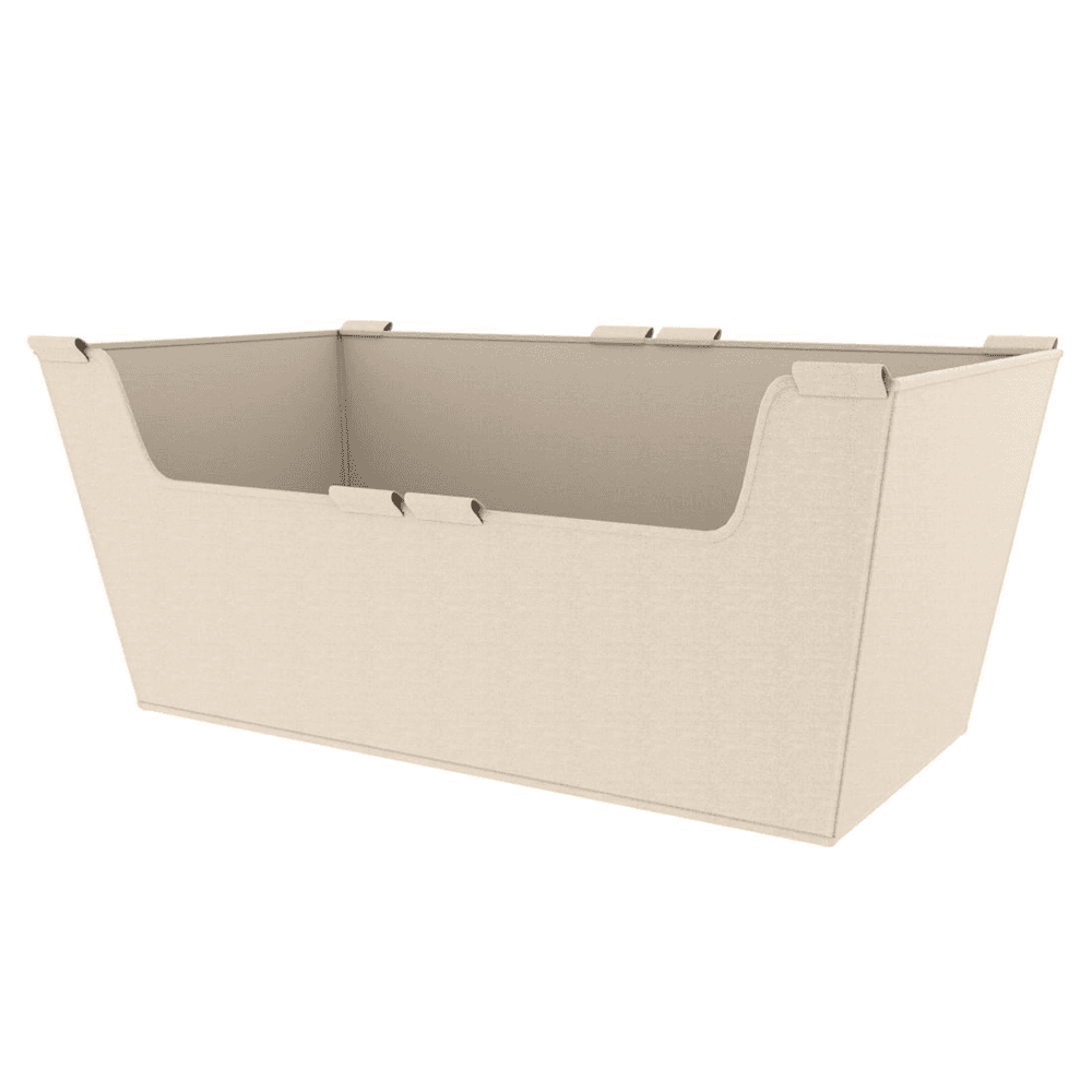 Custom Fitting Sidelines Baskets with Durable Canvas Liner