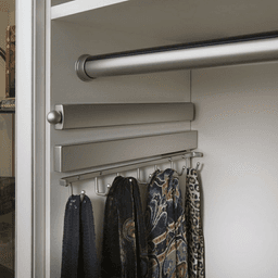 196mm Sidelines Pull-Out Belt Rack, Polished Chrome Finish Alt 2 - Image