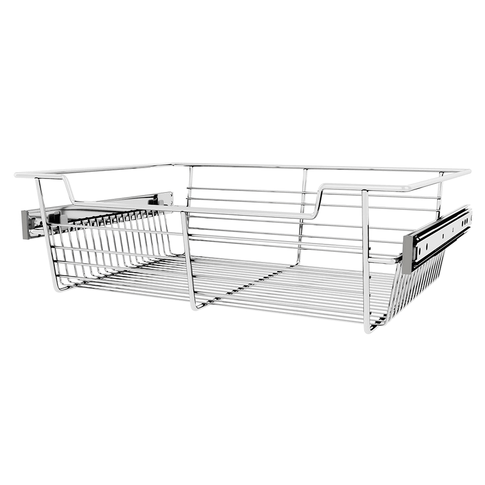 Full-extension, ball-bearing slide Closet Basket by Rev-A-Shelf