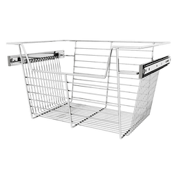 Full-Extension Ball-Bearing Slides for Closet Baskets