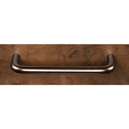 Rev-A-Shelf 96mm Sidelines Straight Handle Pull, Bronze - Side View