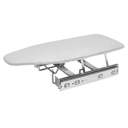 Rev-A-Shelf 29-3/16" Closet Replacement Cover, Silver Finish - Ironing Board Installed in Drawer