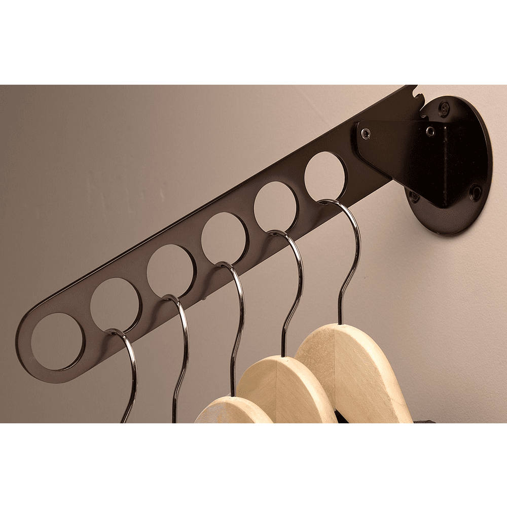Steel Construction Laundry Valet Rod that Extends out to 11"