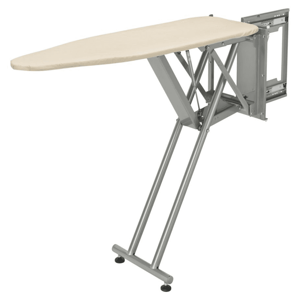 Adjustable feet and metal legs lock for stability