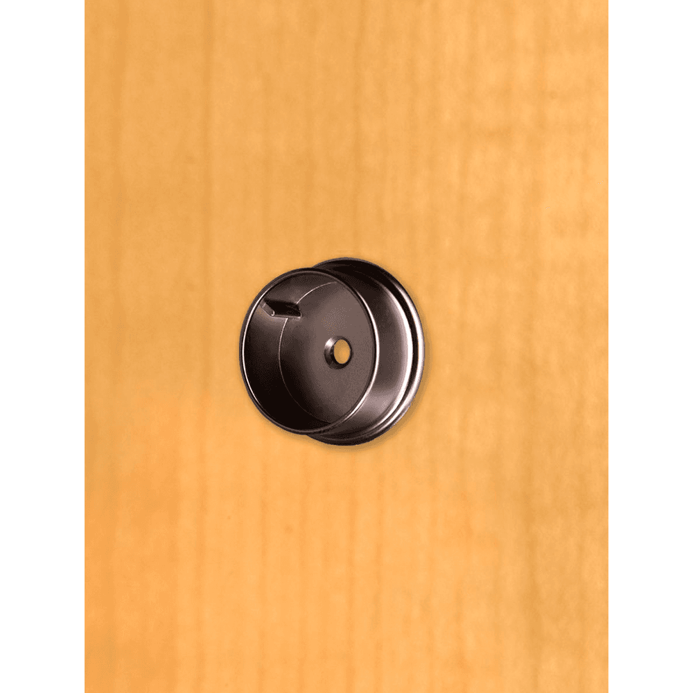 Heavy-Duty Aluminum Closet Rod with Plastic Pole Guard by Rev-A-Shelf
