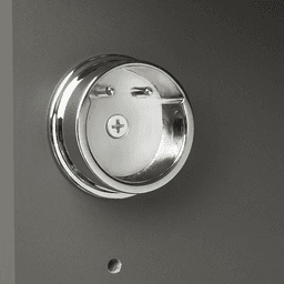 Rev-A-Shelf Sidelines Closet Rod Cap in Chrome Finish for 1-5/8" Diameter Rods