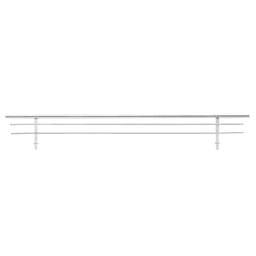 Get Organized with Rev-A-Shelf's 17" Wire Shoe Rail - Chrome Finish