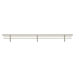 Rev-A-Shelf 23" Wire Shoe Rail in Satin Nickel Finish - Organize Your Shoes