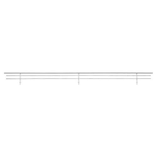 Chrome Finish Shoe Organizer by Rev-A-Shelf - 29" Wire Shoe Rail