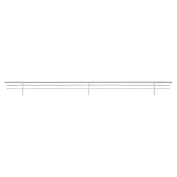 Chrome Finish Shoe Organizer by Rev-A-Shelf - 29" Wire Shoe Rail