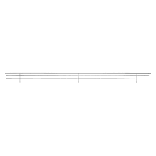 Chrome Finish Shoe Rail for Closet - Rev-A-Shelf 35" Wire