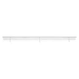 Chrome Finish Shoe Rail for Closet - Rev-A-Shelf 35" Wire