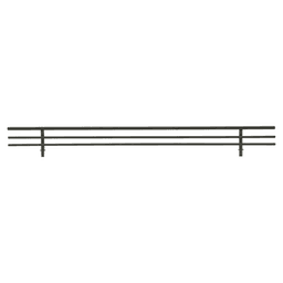 17" CSRSL Wire Shoe Rail, Matte Black Main - Image