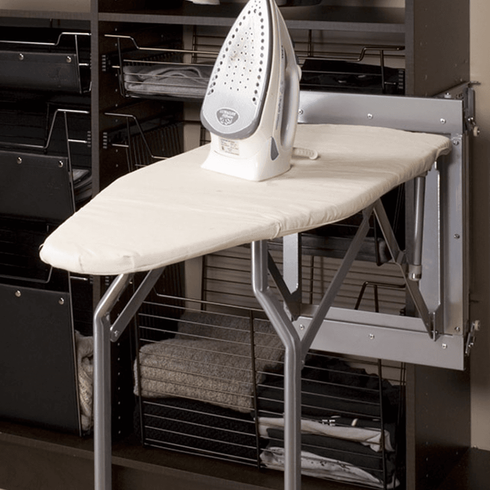 Rev-A-Shelf Deluxe Ironing Board - Adjustable Feet for Stability