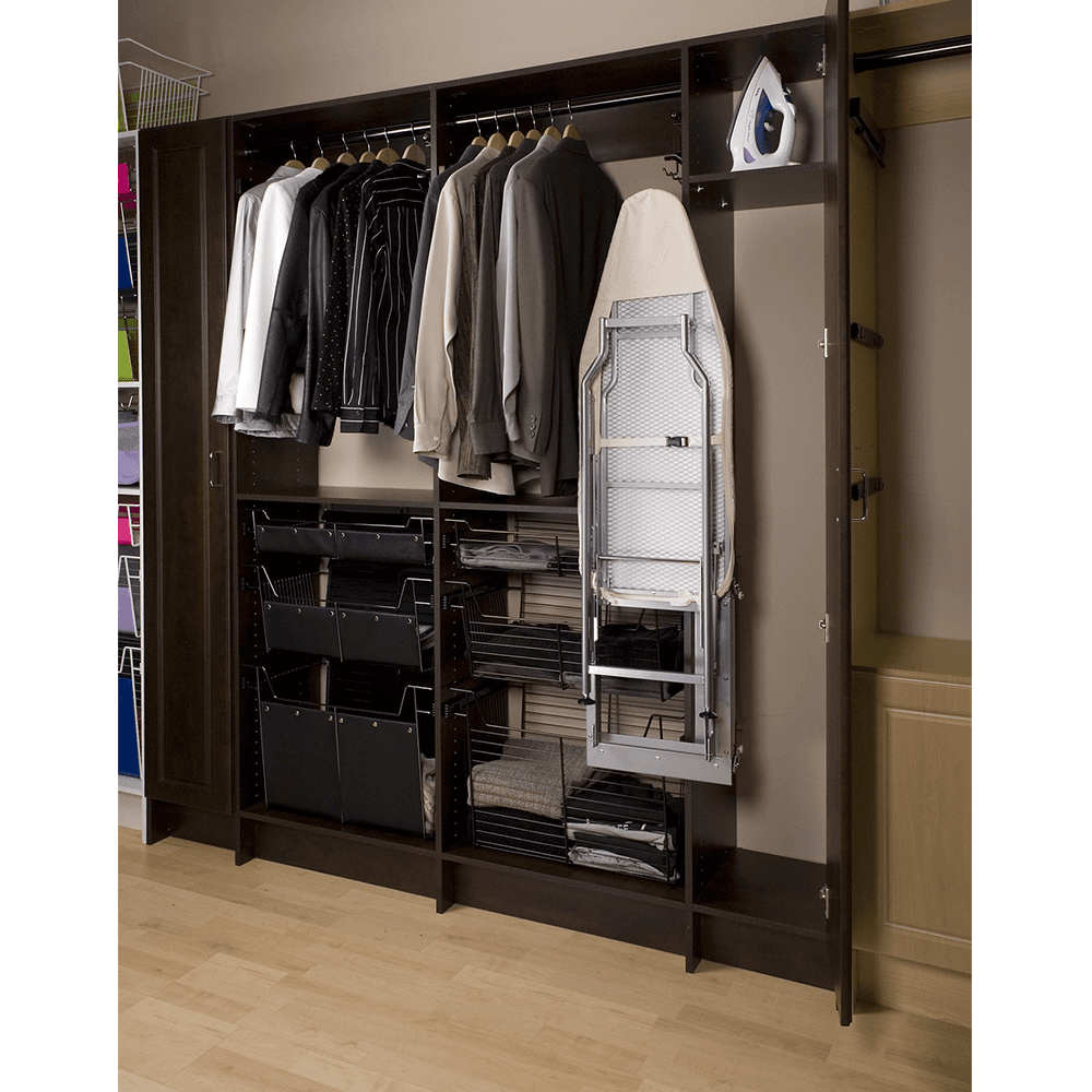 Rev-A-Shelf Elite Swivel Ironing Board - Closet Space Saving Solution