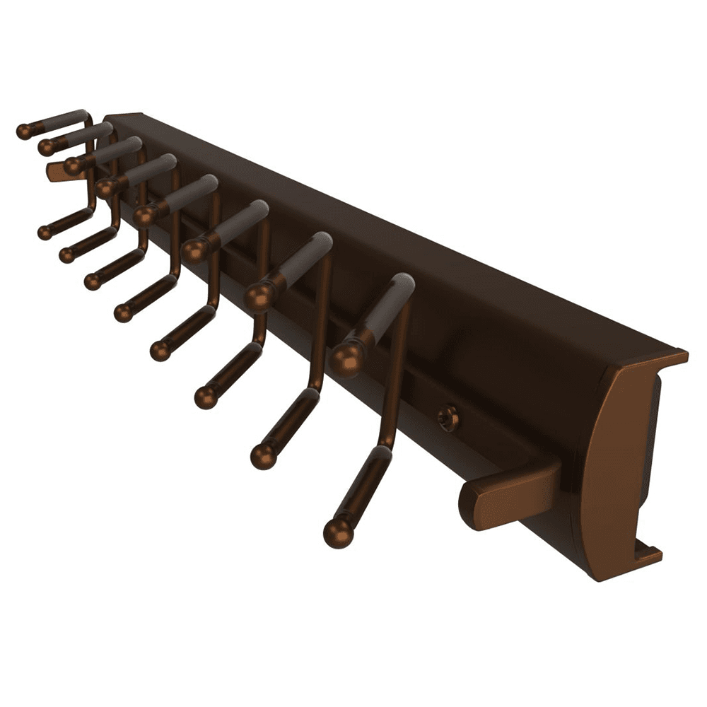 Bronze Finish Tie Rack
