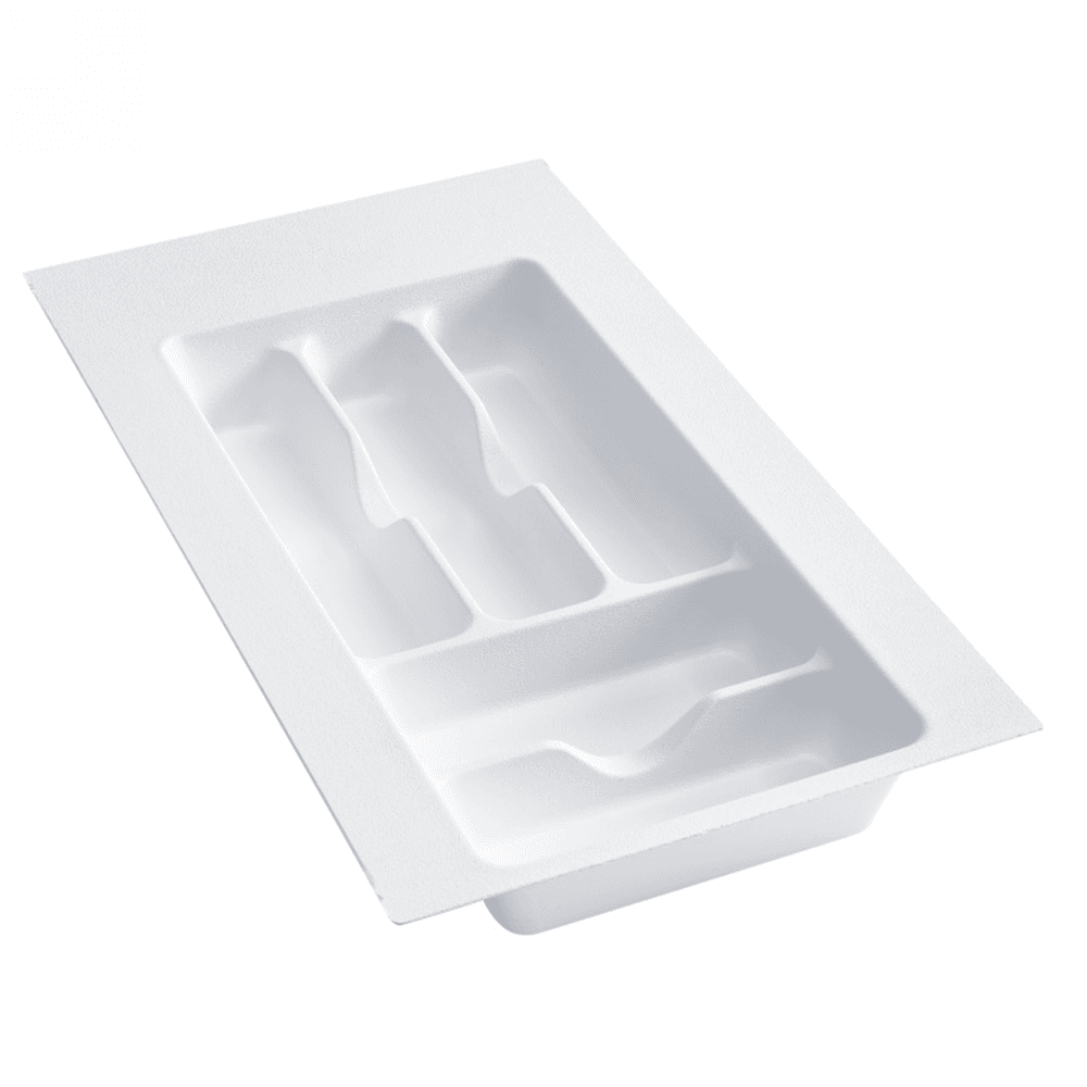 11-1/2" Cutlery Tray, White - Main Image