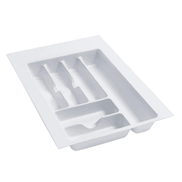 14-1/4" Cutlery Tray, White - Main Image
