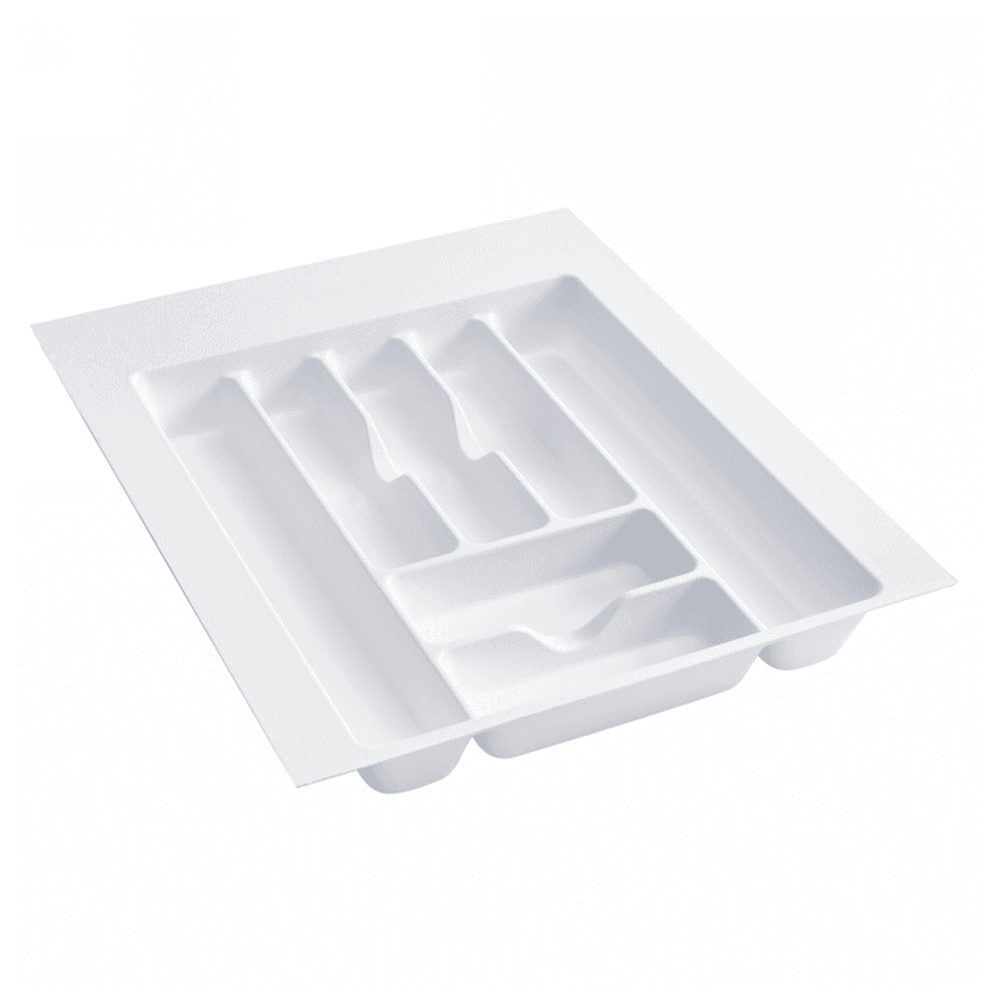 17-1/2" Cutlery Tray, White - Main Image