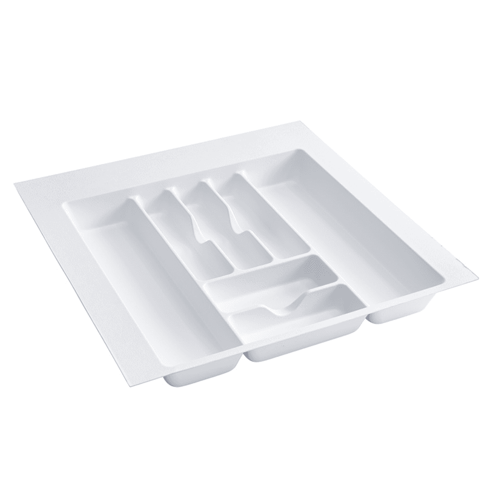 21-7/8" Cutlery Tray, White - Main Image