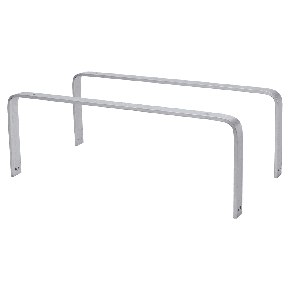 18" Top Mount Bracket Set for CB Series Basket, Anodized Aluminum Finish - Rev-A-Shelf