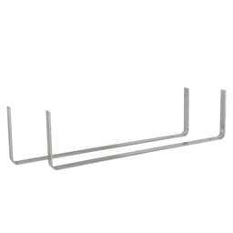 Rev-A-Shelf 6-1/2" x 1/4" x 24" Wide Bracket Set for CB Series Closet Basket