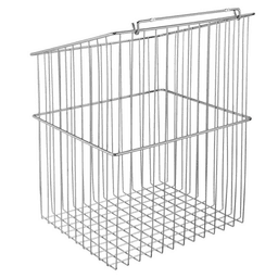 Rev-A-Shelf 19-1/2" x 13-1/2" x 16" Tilt-Out Wire Hamper in Chrome Finish