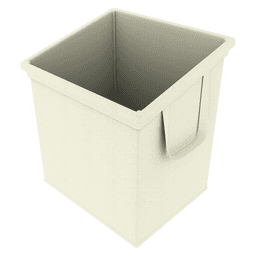 Rev-A-Shelf hamper bag liner - Elasticized opening with fold-down handles