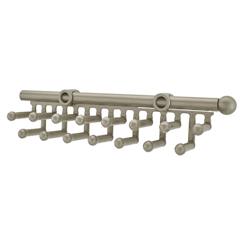 Organize Your Ties and Scarves with Rev-A-Shelf Pull-Out Organizer, Satin Nickel Finish