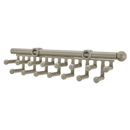 Organize Your Ties and Scarves with Rev-A-Shelf Pull-Out Organizer, Satin Nickel Finish