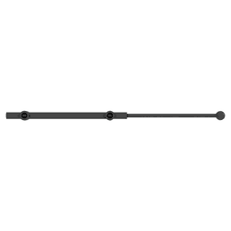 13-7/8" - 21-7/8" Sliding Valet Rod, Matte Black Alt 7 - Image