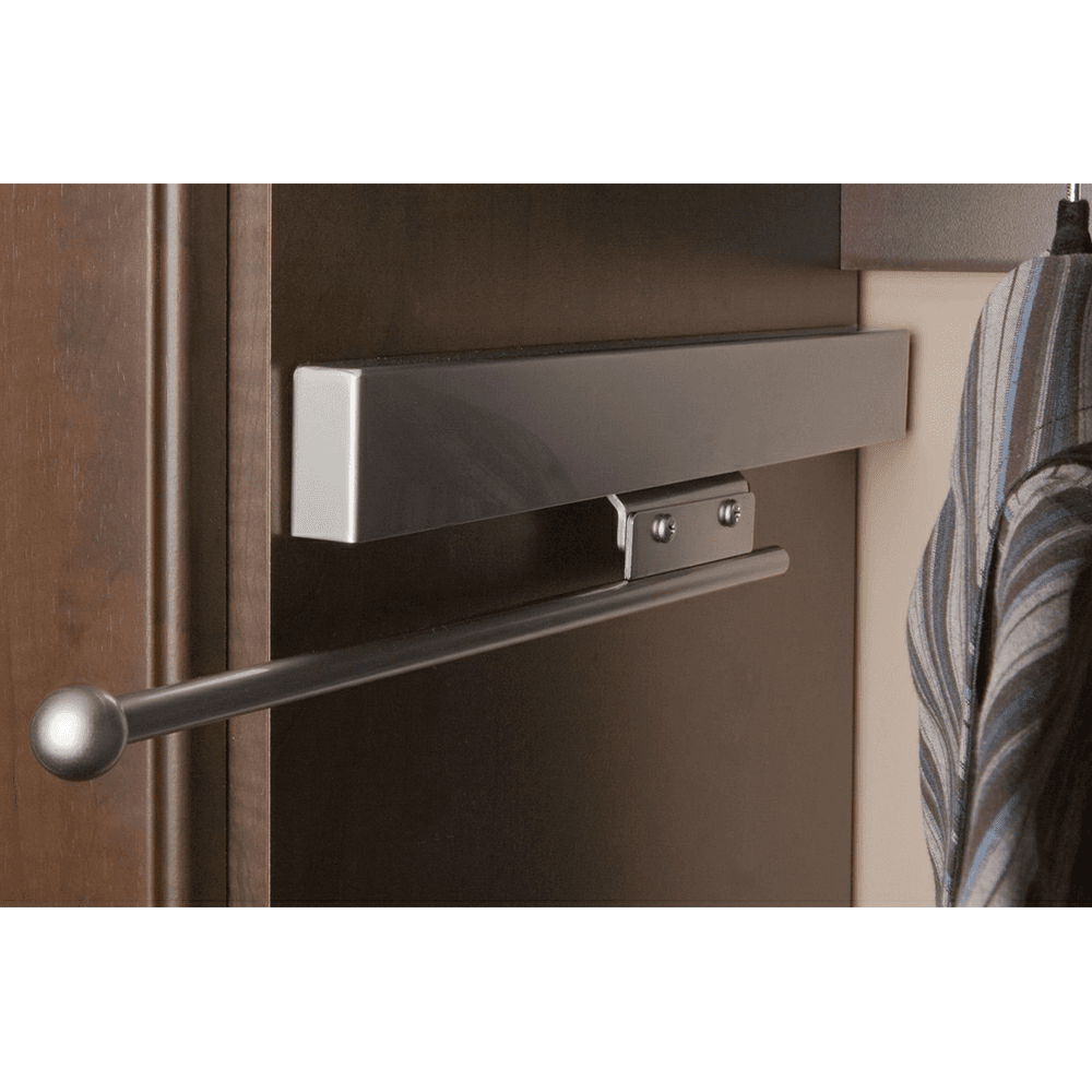 Sidelines Deluxe Slide Valet Rod, Matte Black Alt 2 - Image