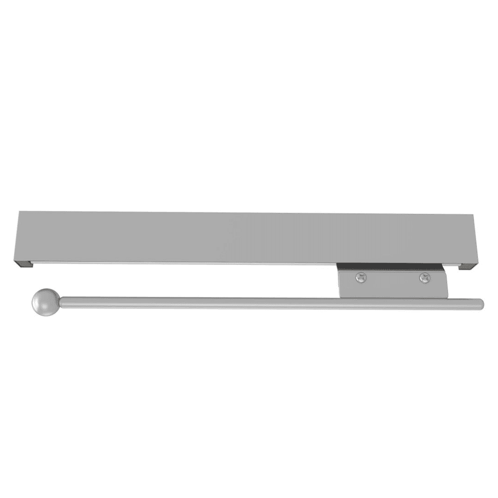 Rev-A-Shelf Sidelines Deluxe Slide Valet Rod, Satin Chrome Finish image 1