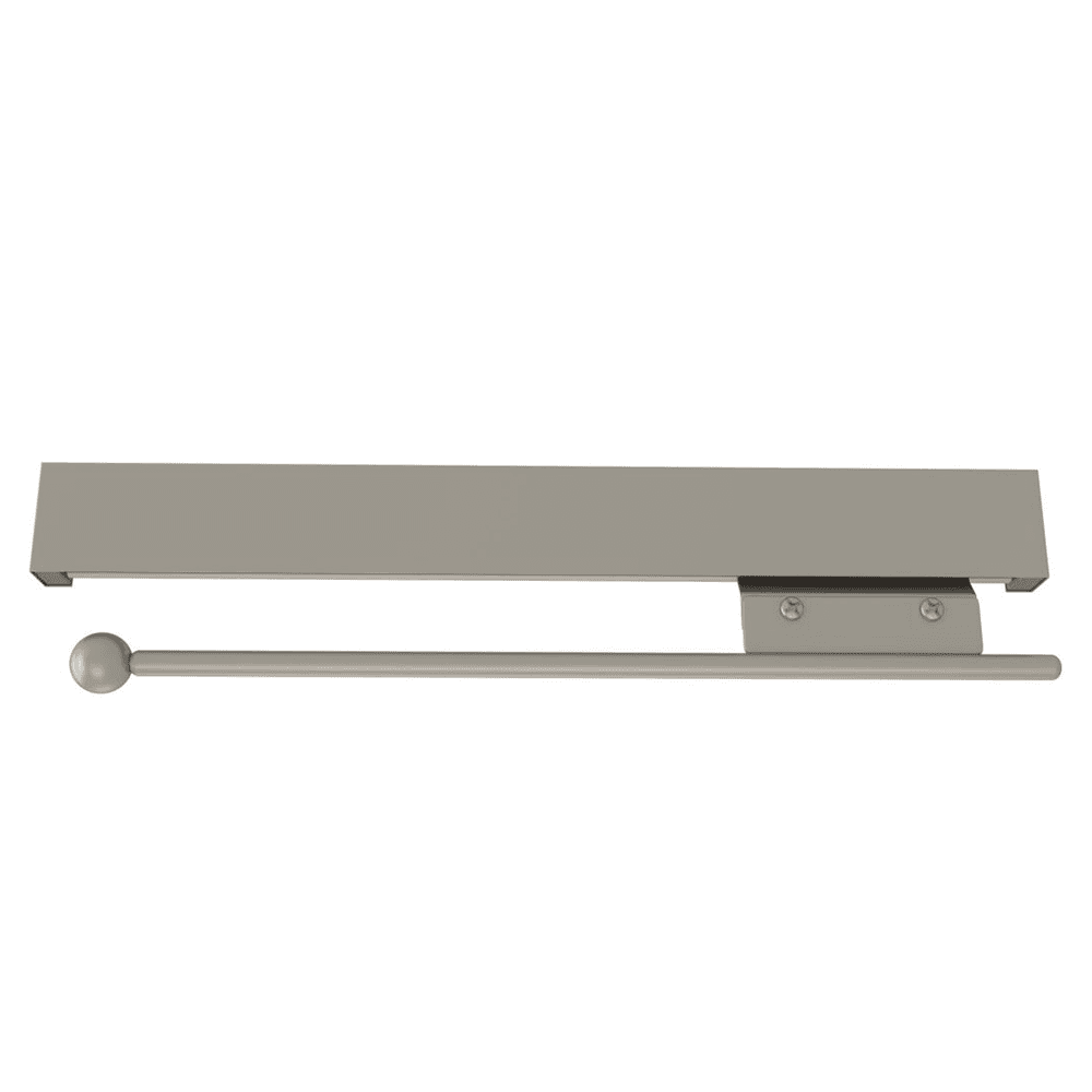 Full-extension, ball-bearing, steel slide with steel rack housing for Rev-A-Shelf Sidelines Deluxe Slide Valet Rod