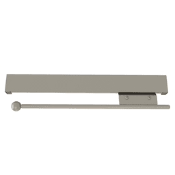 Full-extension, ball-bearing, steel slide with steel rack housing for Rev-A-Shelf Sidelines Deluxe Slide Valet Rod
