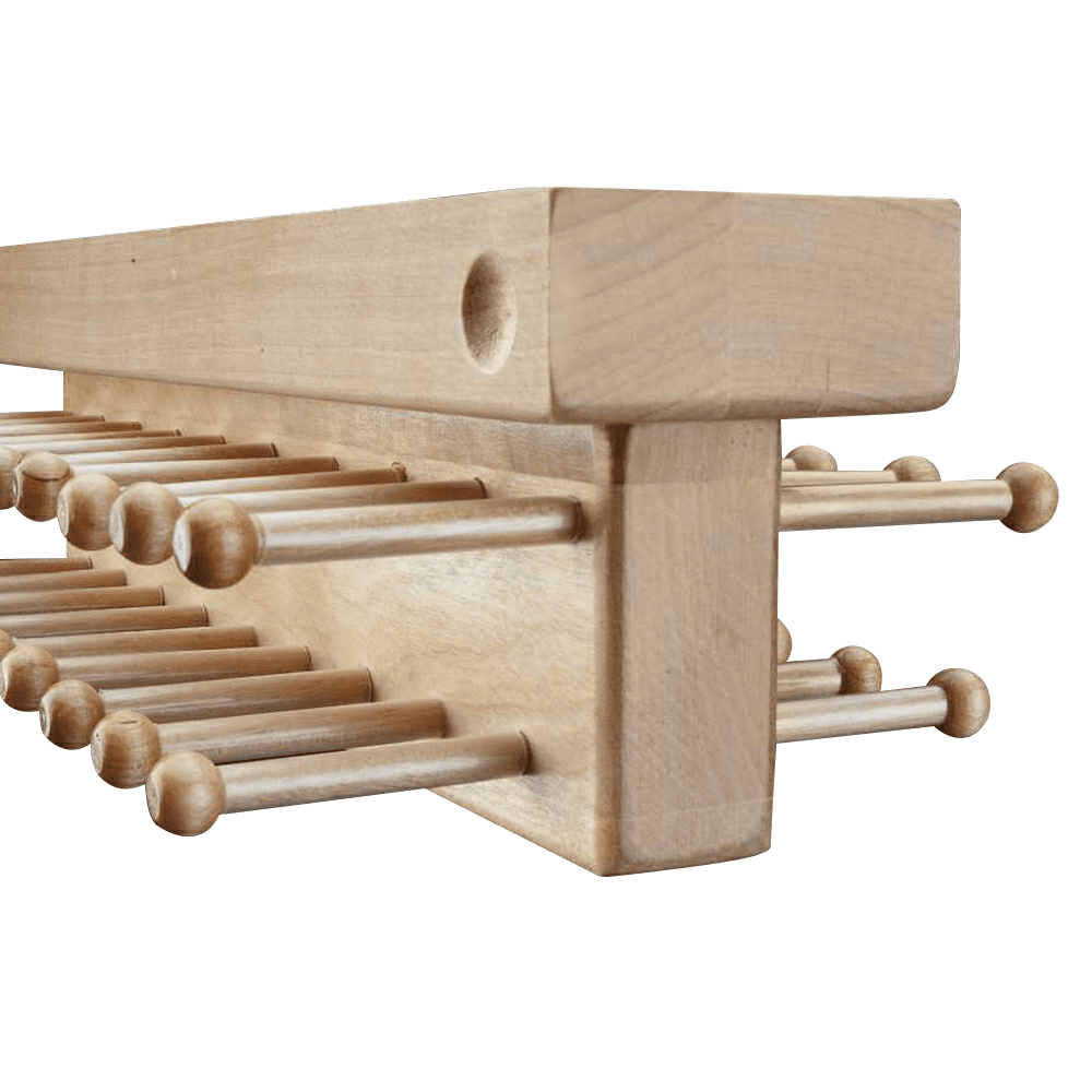 Rev-A-Shelf Tie Butler in Natural Finish - Holds up to 44 Ties