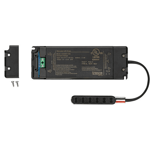 Slim design, flicker-free, and quiet operation LED power supply from Tresco Lighting
