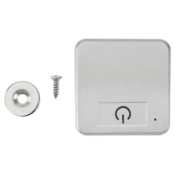 12/24VDC 60W/96W EquiLine FREEDiM Series Receiver/Wireless Touch Dimmer, Nickel Alt 3 - Image