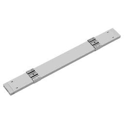 12VDC 4W Eurolinx 2.0 Cool White LED Linear Light, 43-3/4", Silver, 5000K Alt 3 - Image