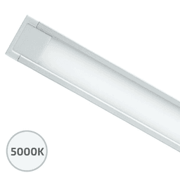 12VDC 4W Eurolinx 2.0 Cool White LED Linear Light, 7-3/4", Silver, 5000K Main - Image
