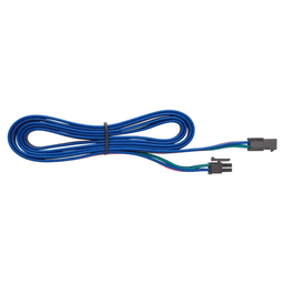 12/24VDC FlexTape RGB Starter Extension Cord, 48", Black Main - Image