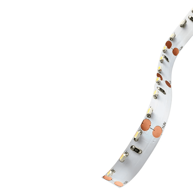 12V 41W Edge Emitting Warm White FlexTape LED Strip Light, 16.4' Roll, 2700k, White Alt 5 - Image