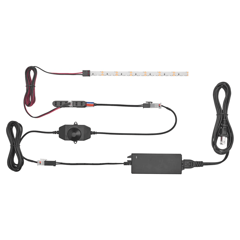 12V 41W Edge Emitting Warm to Neutral FlexTape LED Strip Light, 16.4' Roll, 3500K, White Alt 2 - Image