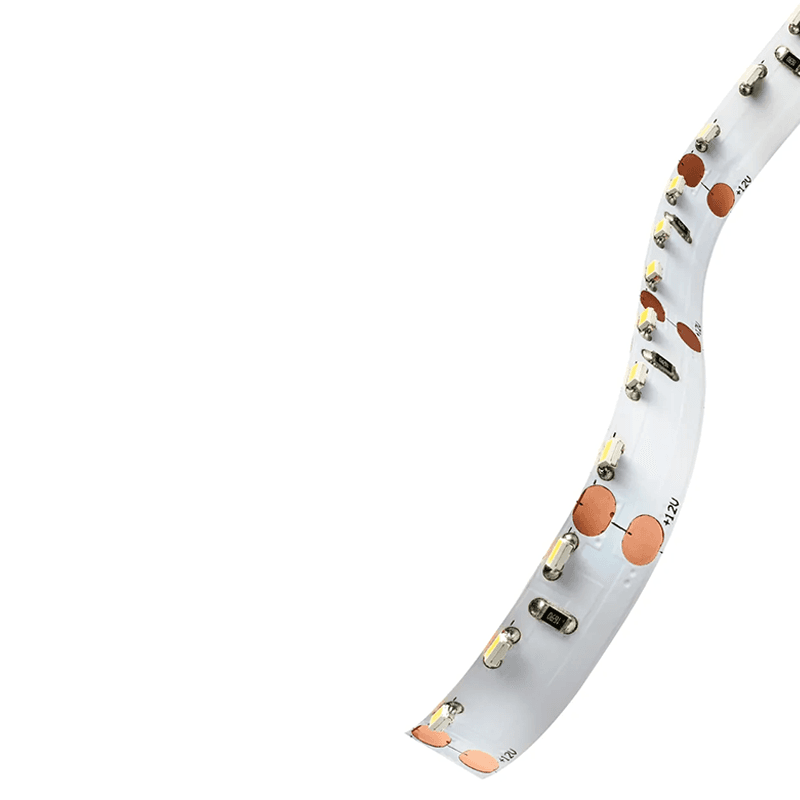 12V 41W Edge Emitting Warm to Neutral FlexTape LED Strip Light, 16.4' Roll, 3500K, White Alt 5 - Image