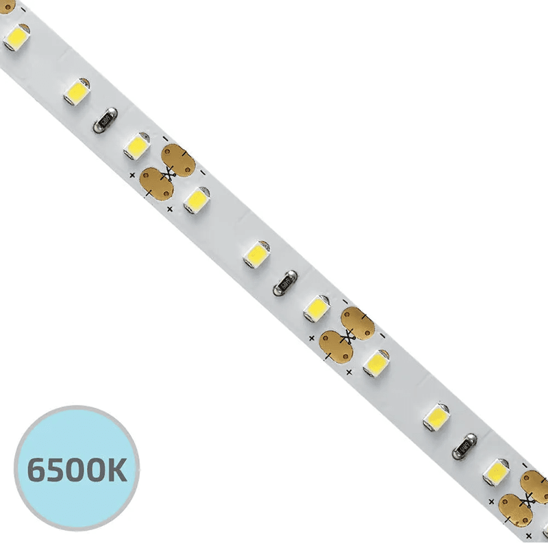 12V 51W Ultra Daylight Output FlexTape LED Strip Light, 10' Roll, 6500K, White Main - Image