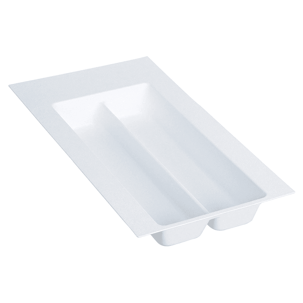 11-1/2" Utility Tray, Glossy White - Main Image