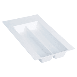 11-1/2" Utility Tray, Glossy White - Main Image