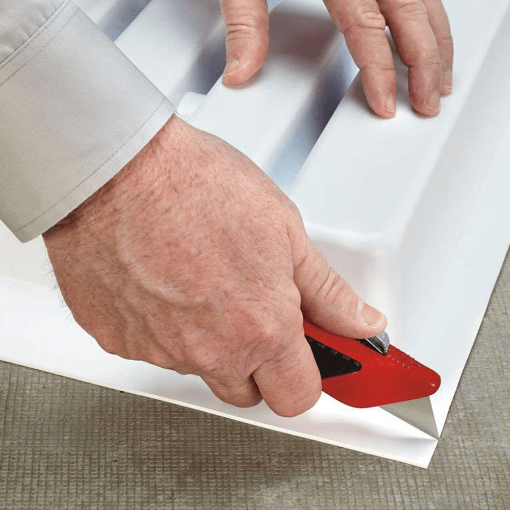 21-7/8" Utility Tray, Glossy White - Alt Image 1
