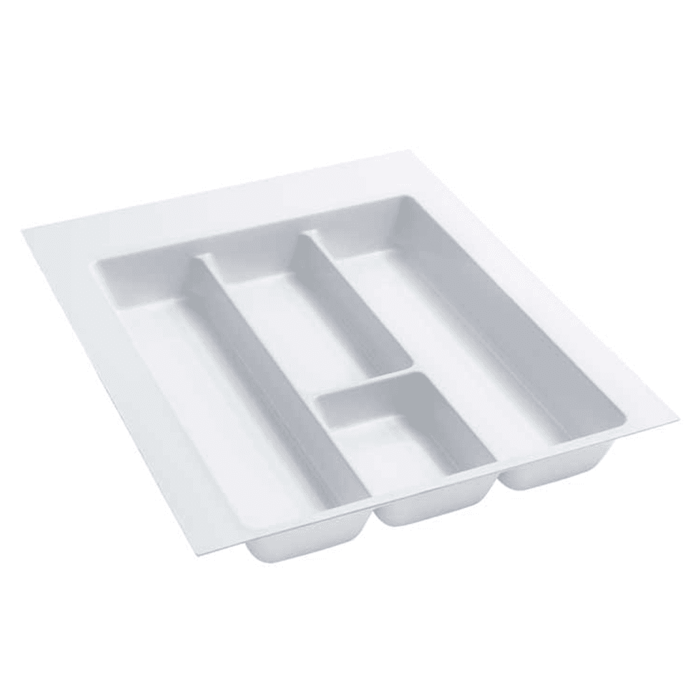 17-1/2" Utility Tray, Glossy White - Main Image